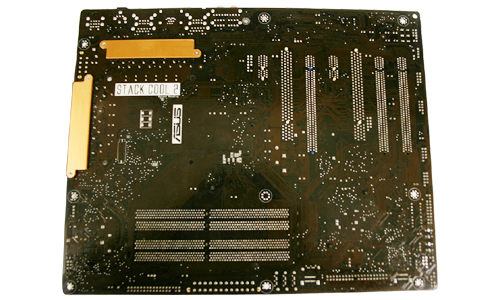マザーボード 裏面