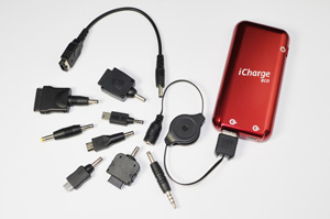 豊富な種類の充電コネクタを同梱