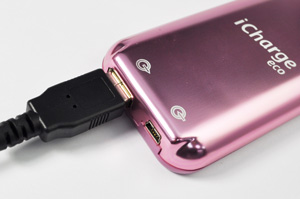 出力にUSBコネクタを採用！