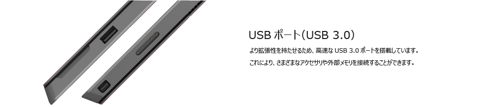 USBポート（USB 3.0）