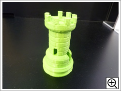 造形：ミニチュアの塔