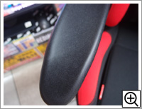 ポリウレタン樹脂のアームレスト