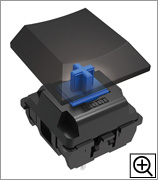 メカニカルキースイッチ（イメージ）