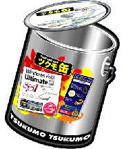 Windows Vista Ultimate SP1 Σのツクモ限定パッケージ、ツクモ缶を発売