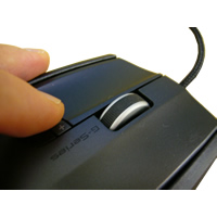 G9 Laser Mouse プレシジョンスクロールホイール