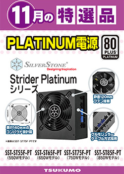 今月のツクモオススメ電源