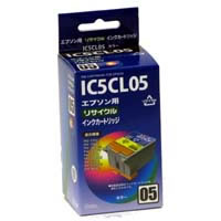 【クリックでお店のこの商品のページへ】アウトレットインク EPSON IC5CL05互換 リサイクルインクカートリッジ HEJ-05CRN-O