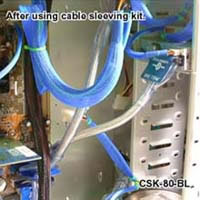 【クリックで詳細表示】CABLE SLEEVING KIT (CSK-80-BL)