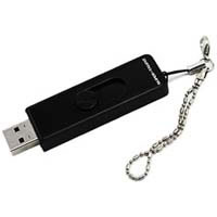 【クリックでお店のこの商品のページへ】TSP Series 4GB USB2.0 Flash Drive (Black) STU4TSP-K