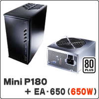 【クリックでお店のこの商品のページへ】Mini P180 ＋ EarthWatts EA-650 セット