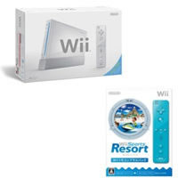 【クリックでお店のこの商品のページへ】期間限定 Wii 本体 シロ ＋ Wii Sports Resort Wiiリモコンプラスパック セット