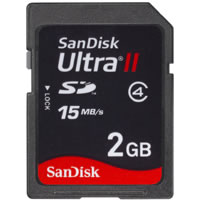 【クリックでお店のこの商品のページへ】Ultra II SDカード 2GB (SDSDH-002G-J61)
