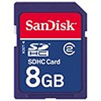 【クリックでお店のこの商品のページへ】SanDiskスタンダードSDHC カード 8GB (SDSDB-8192-J95) 《送料無料》