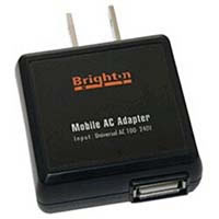 【クリックで詳細表示】Mobile USB/AC Adapter BI-GTUSB1/BK