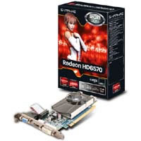 【クリックでお店のこの商品のページへ】HD6570 2G DDR3 PCI-E HDMI/DVI-D/VGA (11191-02-20G) 《送料無料》