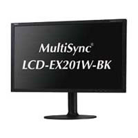 【クリックで詳細表示】MultiSync LCD-EX201W-BK (ブラック) 《送料無料》