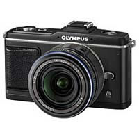 【クリックでお店のこの商品のページへ】PEN E-P2 レンズキット EP2 LKITBLK 《送料無料》