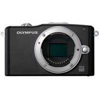 【クリックでお店のこの商品のページへ】PEN mini E-PM1 ボディ (ブラック) 《送料無料》