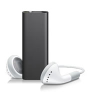 【クリックでお店のこの商品のページへ】iPod shuffle 4GB ブラック (MC164J/A)