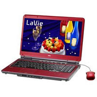 【クリックでお店のこの商品のページへ】LaVie L LL758/WJ01R PC-LL758WJ01R スパークリングリッチレッド 《送料無料》