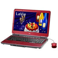 【クリックでお店のこの商品のページへ】LaVie L LL550/WJ01R PC-LL558WJ01R スパークリングリッチレッド 《送料無料》