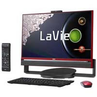 【クリックで詳細表示】LaVie Desk All-in-one DA770/AAR PC-DA770AAR (クランベリーレッド) 《送料無料》