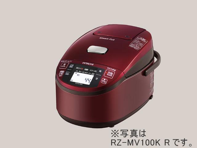【クリックでお店のこの商品のページへ】HITACHI 圧力スチームIH炊飯器 RZ-MV180K R 《送料無料》