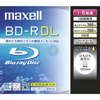【クリックでお店のこの商品のページへ】BD-R DL 1P 6X BR50VWPC1J