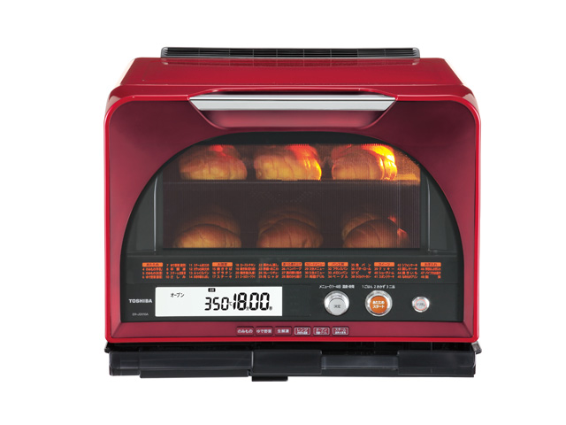 【クリックでお店のこの商品のページへ】TOSHIBA 過熱水蒸気オーブンレンジ ER-JD510A(R) 《送料無料》