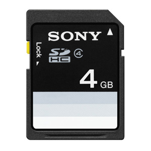 【クリックで詳細表示】SONY SDHCメモリーカード SF-4N4