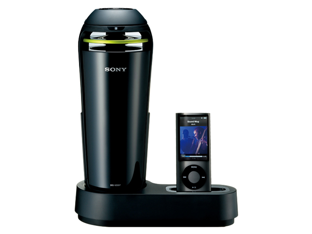 【クリックでお店のこの商品のページへ】SONY iPodドックスピーカー SRS-V500IP B 《送料無料》