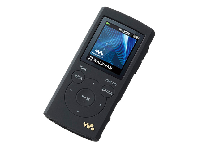【クリックでお店のこの商品のページへ】SONY NW-E060シリーズ専用 シリコンケース CKM-NWE060 B