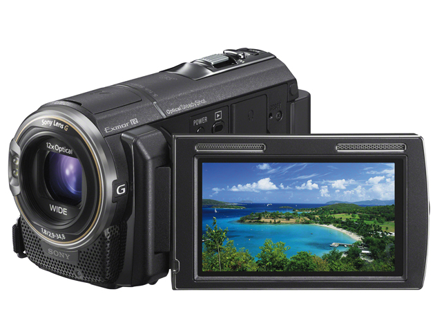 【クリックでお店のこの商品のページへ】SONY デジタルHDビデオカメラレコーダー HDR-PJ590V B 《送料無料》