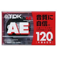 【クリックで詳細表示】カセットテープ AE120G
