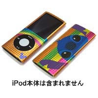 【クリックでお店のこの商品のページへ】iPod nano4th専用 iJacket キラキラ立体シール スティッチ RX-IJK358STI