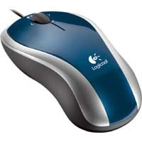 【クリックで詳細表示】LX3 Optical Mouse ブルー (LX-3BL)