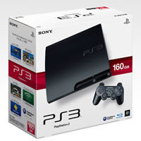 【クリックでお店のこの商品のページへ】PlayStation 3本体 160GB チャコール・ブラック CECH-3000A 《送料無料》