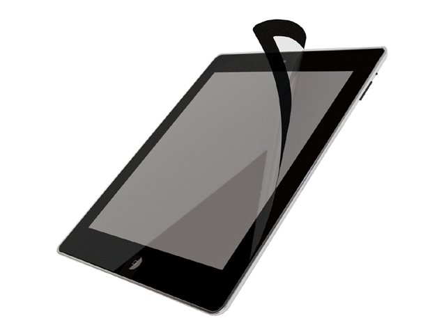 【クリックでお店のこの商品のページへ】BUFFALO iPad2専用液晶保護フィルム イージーフィット ブラック BSEFIPD2BK