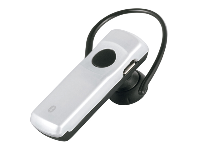 【クリックでお店のこの商品のページへ】BUFFALO Bluetooth2.0対応ヘッドセット ホワイト BSHSBE10WH