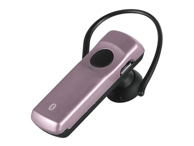 【クリックでお店のこの商品のページへ】BUFFALO Bluetooth2.0対応ヘッドセット ピンク BSHSBE10PK