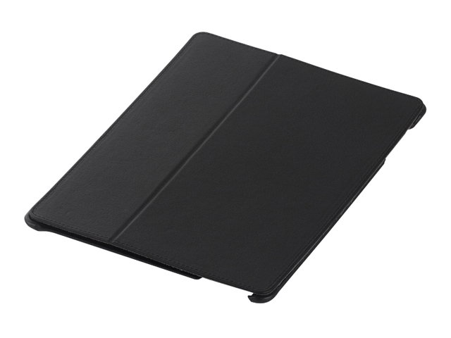 【クリックで詳細表示】BUFFALO iPad2専用レザーケース 液晶保護フィルム付 ブラック BSIPD203CLBK