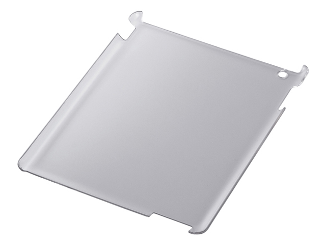 【クリックで詳細表示】BUFFALO iPad2専用ハードケース 液晶保護フィルム付 クリア BSIPD202CHCR