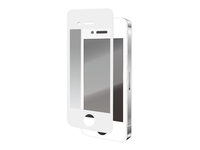 【クリックでお店のこの商品のページへ】BUFFALO iPhone 4専用 液晶保護フィルム 反射防止 ホワイト BSEFIP4WH