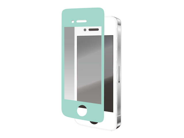 【クリックでお店のこの商品のページへ】BUFFALO iPhone 4専用 液晶保護フィルム 反射防止 グリーン BSEFIP4GR