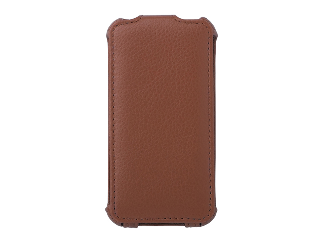 【クリックで詳細表示】iBUFFALO iPhone 4S・4対応 レザーケース ブラウン BSIP11PCLBR