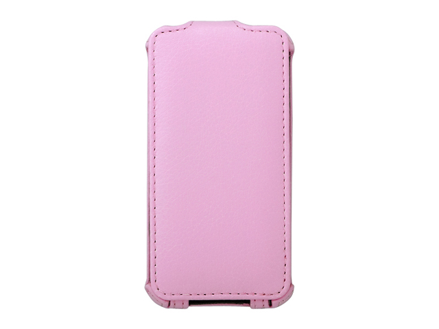 【クリックでお店のこの商品のページへ】iBUFFALO iPhone 4S・4対応 レザーケース ピンク BSIP11PCLPK