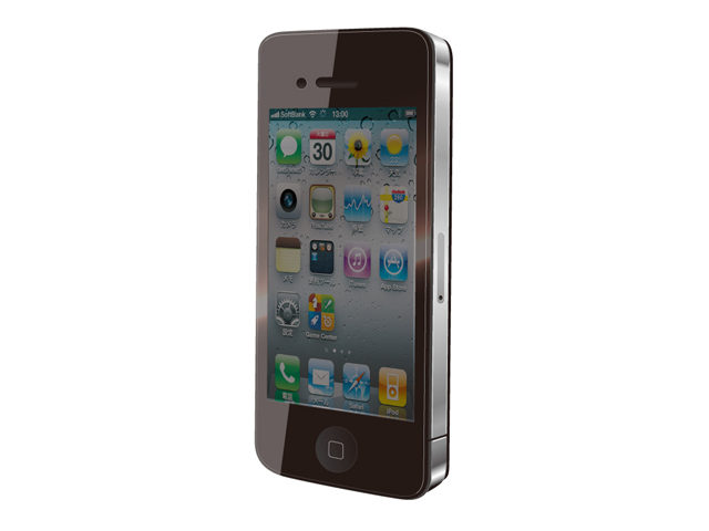 【クリックでお店のこの商品のページへ】iBUFFALO iPhone 4S・4対応 液晶保護フィルム のぞき見防止 BSIP11PFN
