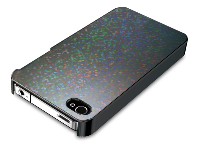 【クリックで詳細表示】iBUFFALO iPhone 4S・4対応 デザインハードケース ブラック BSIP11PCD5