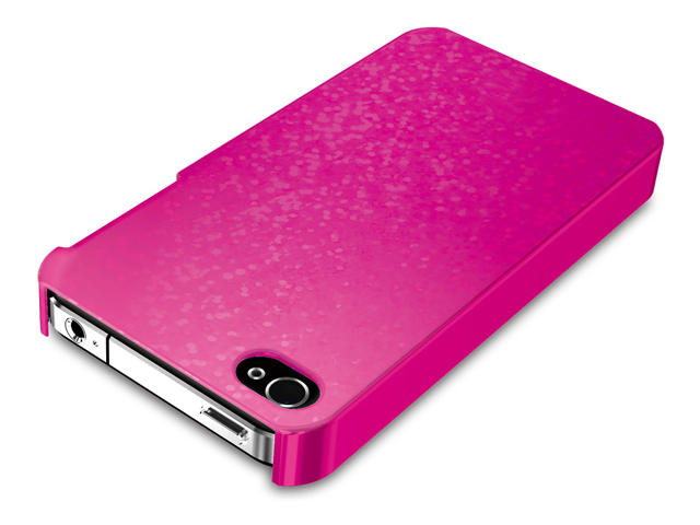 【クリックで詳細表示】iBUFFALO iPhone 4S・4対応 デザインハードケース ピンク BSIP11PCD6
