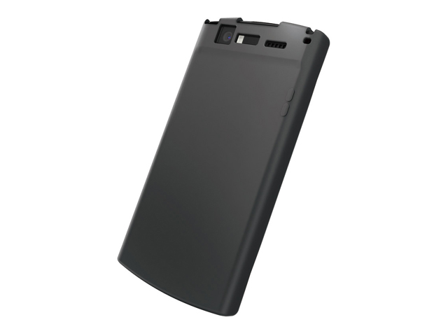 【クリックで詳細表示】iBUFFALO N-05D用 シリコンケース 液晶保護フィルム付 ブラック BSMPN05DSBK